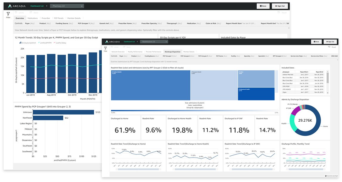 Arcadia Analytics Vista